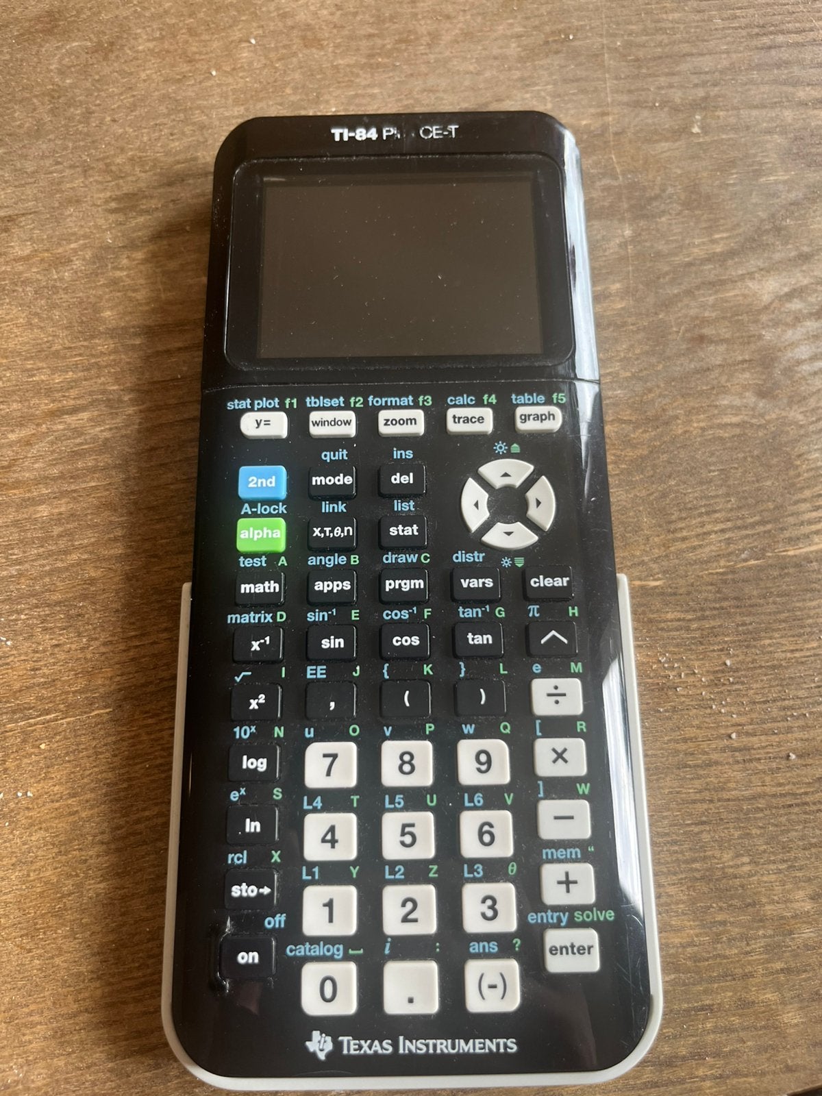 Texas Instruments Rekenmachine met oplader TI-84 Plus CE-T, Ophalen of Verzenden, Gebruikt