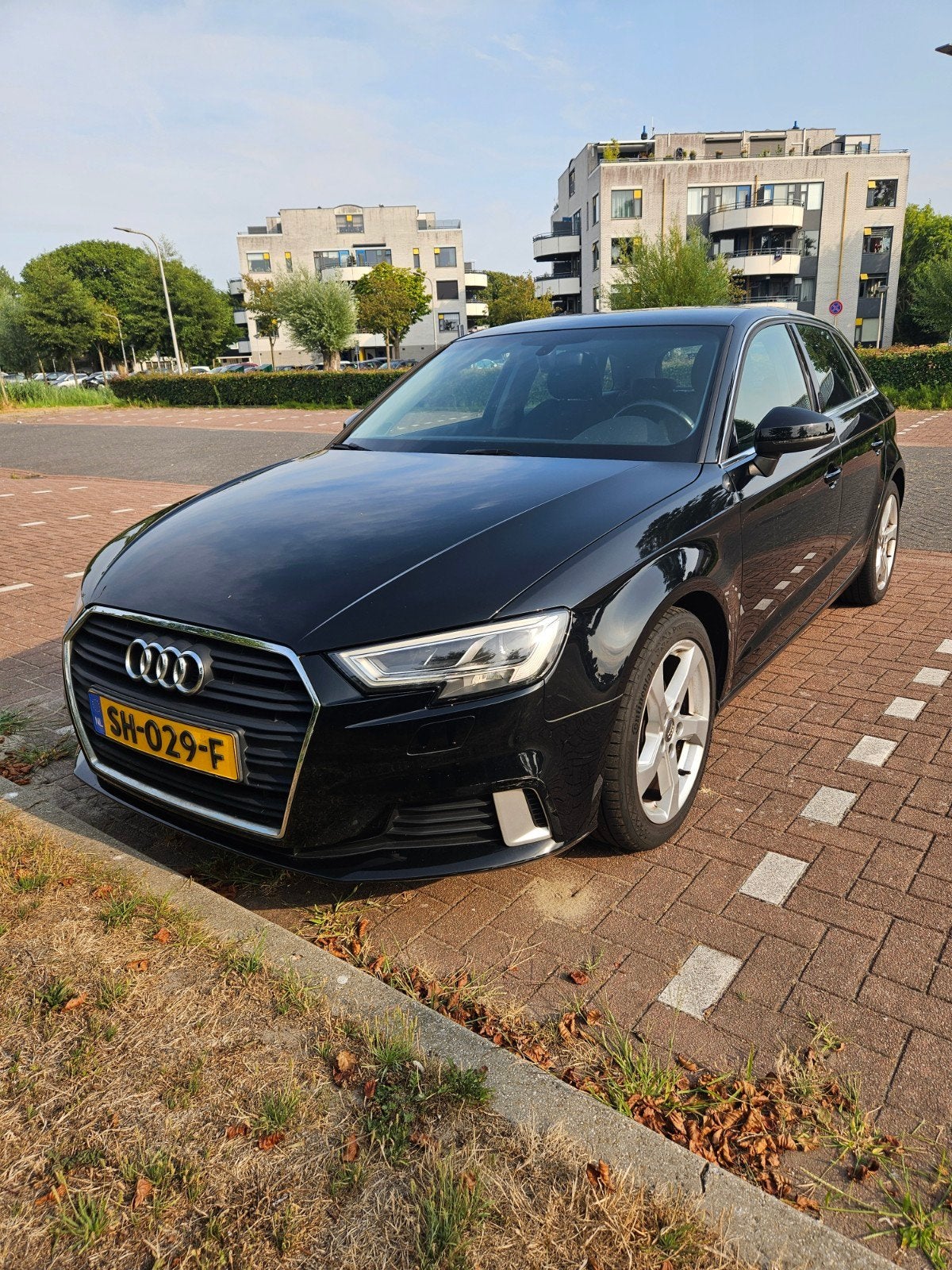 Audi A3 1.0 Tfsi 116pk 2018 Zwart, Auto's, Stof, Euro 6, Parkeersensor, 620 kg