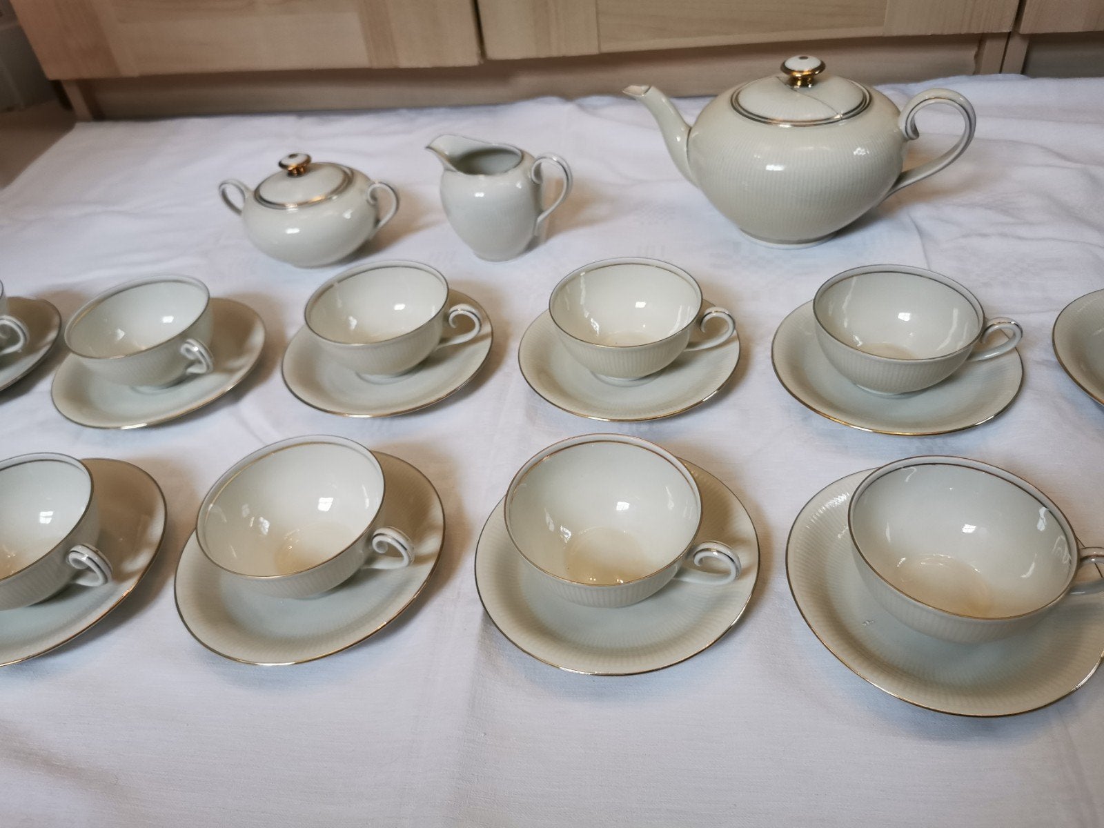 Annabella Theeservies - Pas aan - 15 delig Goede staat!, Ophalen of Verzenden