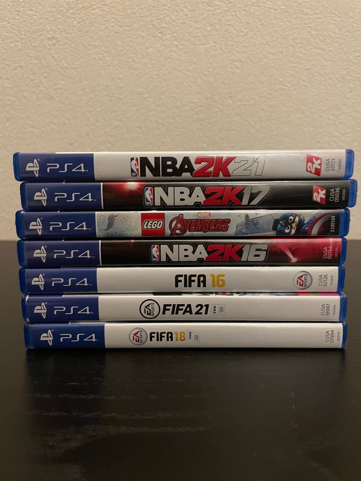PS4 Games: NBA 2K, FIFA, LEGO Avengers - Diverse Collectie, Gebruikt, Eén computer, Ophalen of Verzenden, Sport