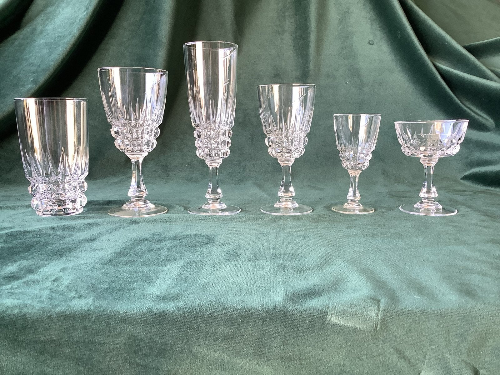 Cristal d’Arques kristallen glazen - 29 stuks, Ophalen