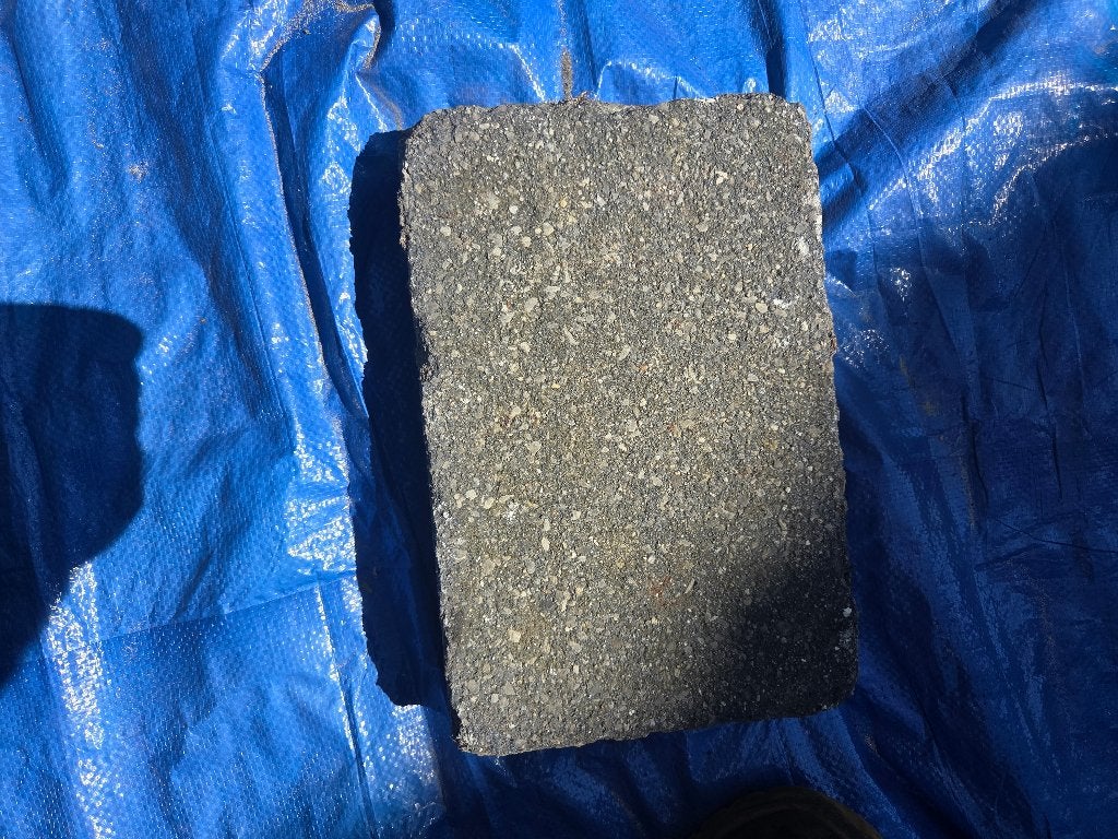 Gratis af te halen - 16 tot 18 m2 terrastegels, Ophalen, Gebruikt, 10 m² of meer, Beton