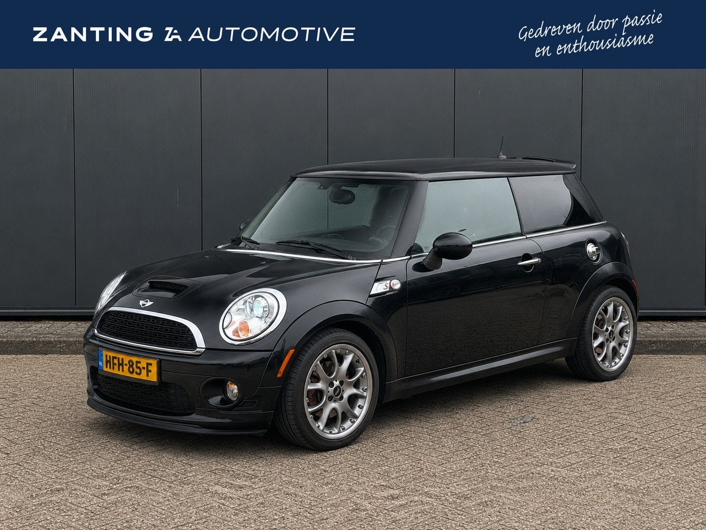 Mini 3-Deurs 1.6 Cooper S | Aero Pakket | SUPER Onderhouden, Auto's, Mini, Voorwielaandrijving, Gebruikt, Zwart, 4 cilinders
