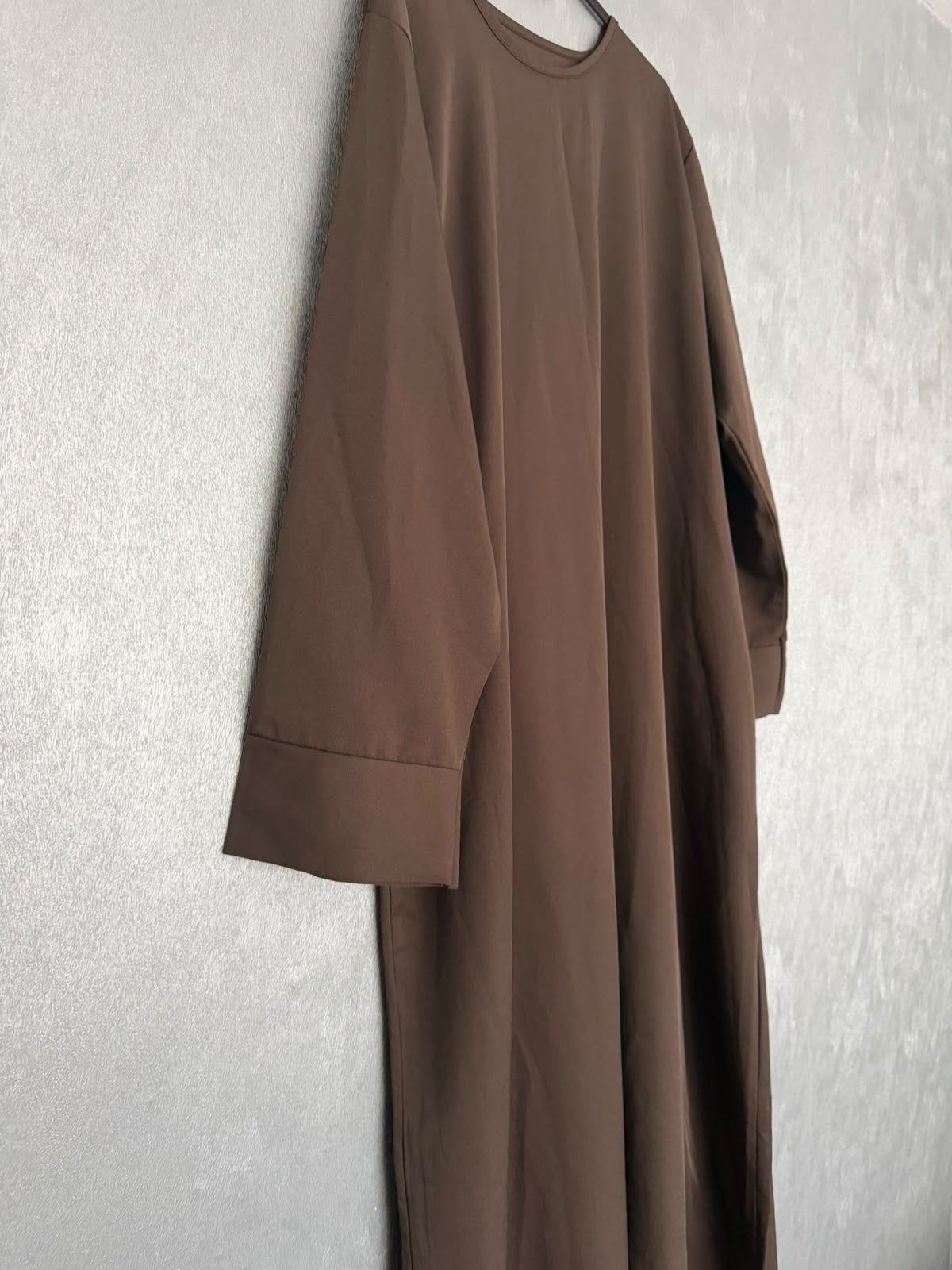 Bruine. Abaya NIEUW grote maat XL, Bruin, Maat 46/48 (XL) of groter, Nieuw, Ophalen of Verzenden