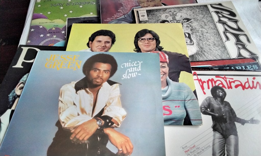 Lp's Set Santana Green Gatos Pop Disco Blues 60's 70's 80's, Ophalen of Verzenden, Gebruikt, 12 inch