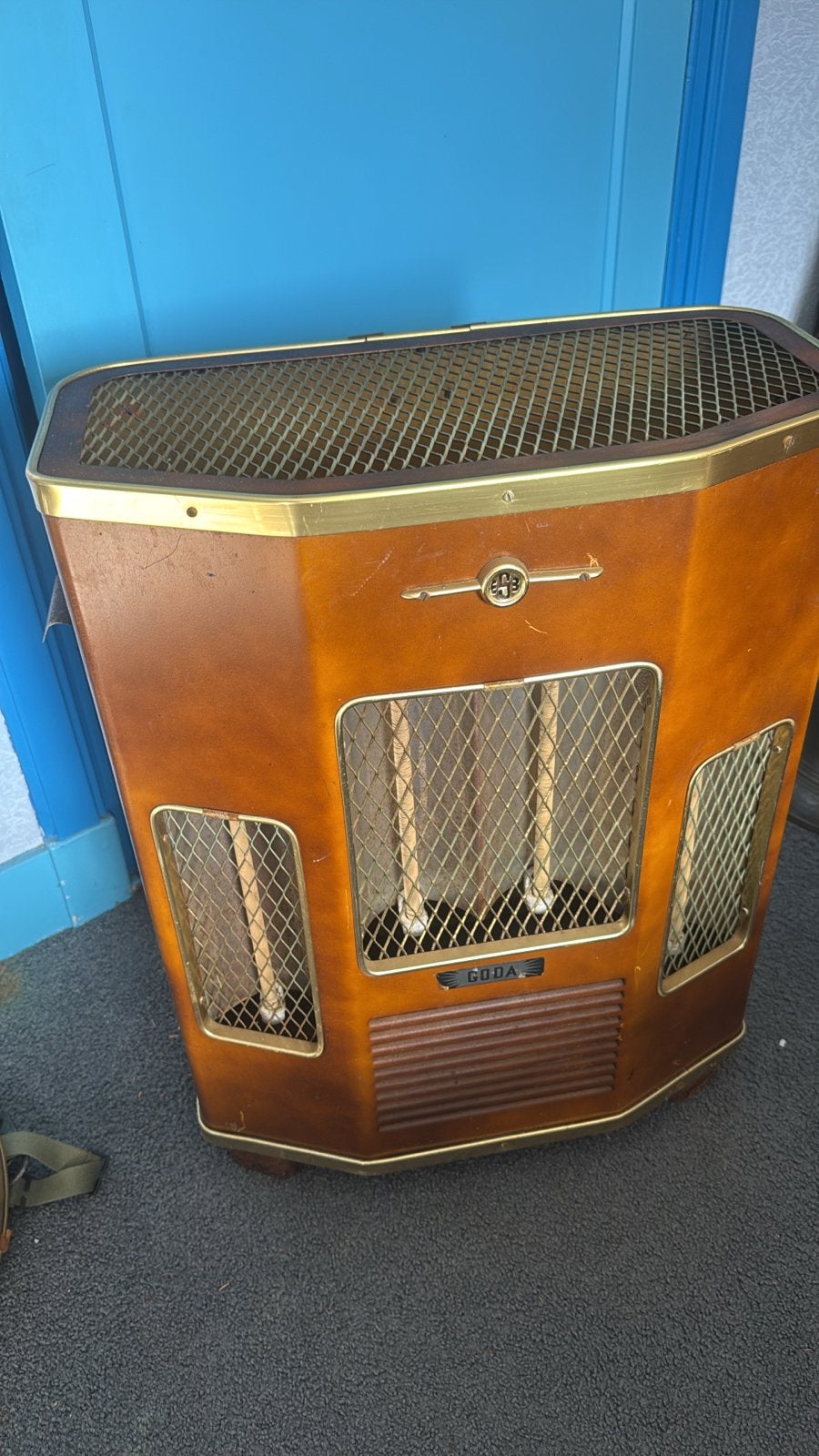 Vintage Goda gaskachel - Jaren '60 design, Antiek en Kunst, Ophalen of Verzenden