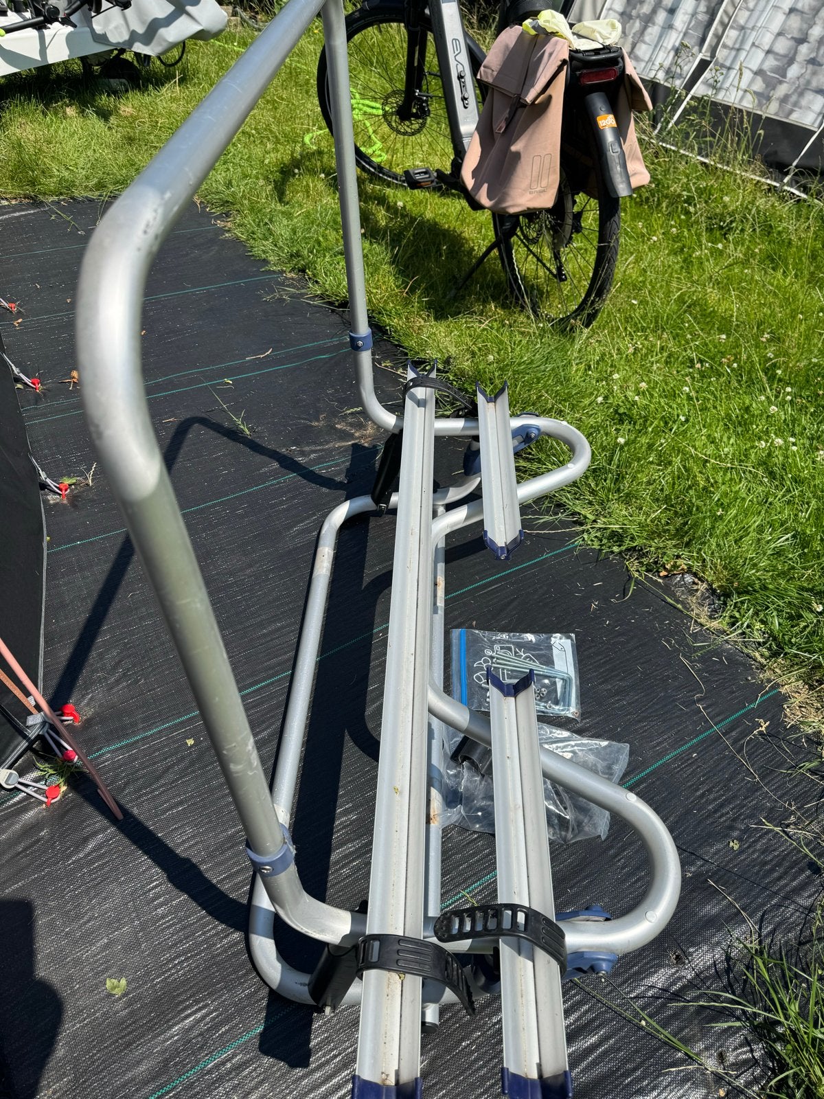 Fietsendrager voor 2 fietsen - Gebruikt, Ophalen, Gebruikt