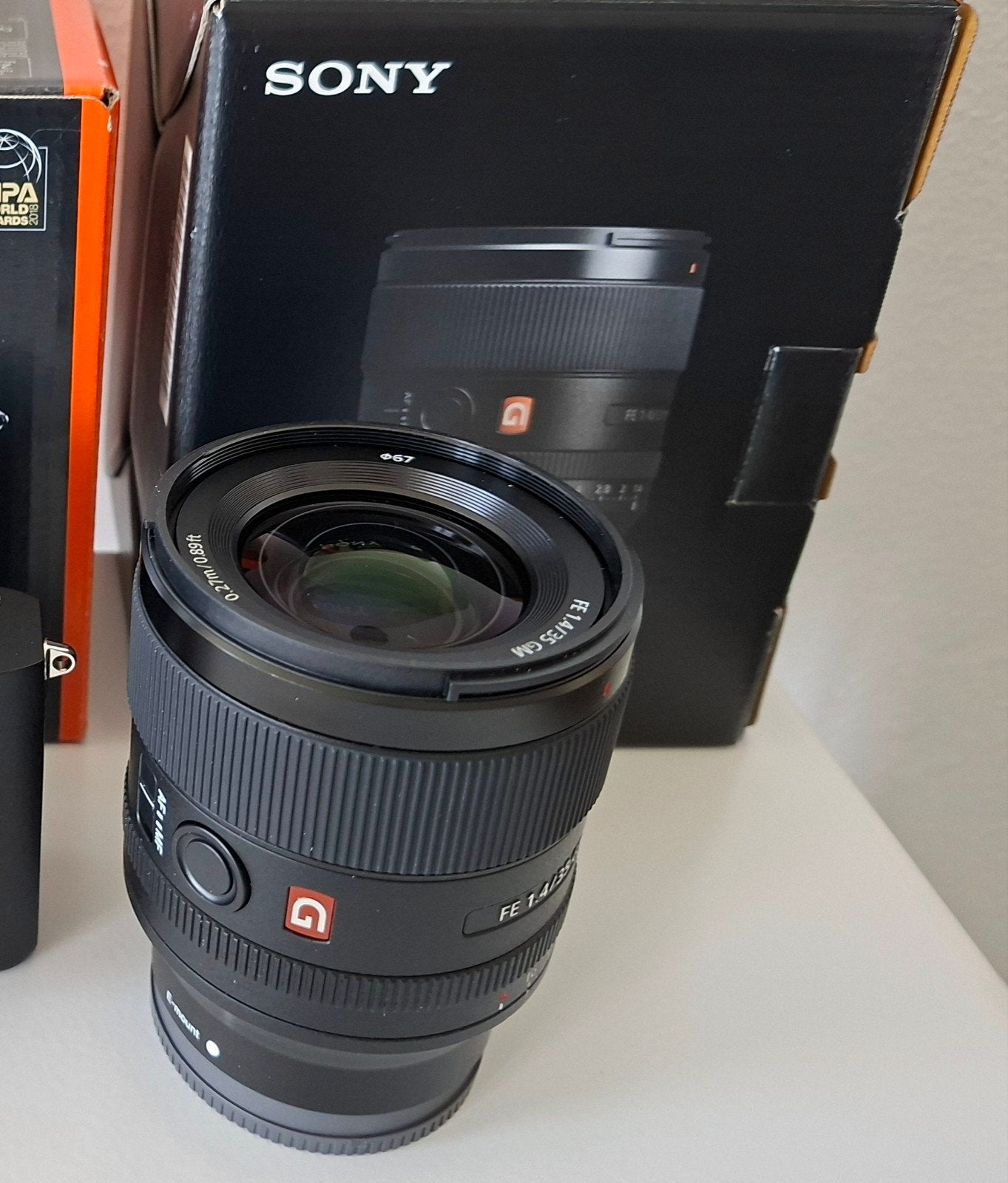 Sony 35mm F/1.4 G Master Lens NIEUWSTAAT, Ophalen, Zo goed als nieuw, Groothoeklens