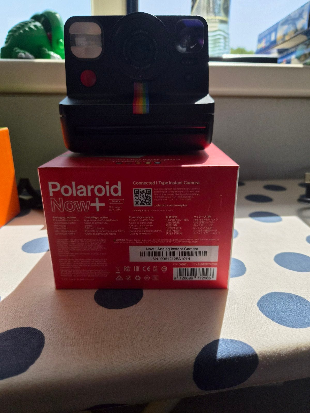 Polaroid Now+ Instant Camera met 3 Cassettes Film, Handleiding, Instant camera, Ophalen of Verzenden, Zo goed als nieuw