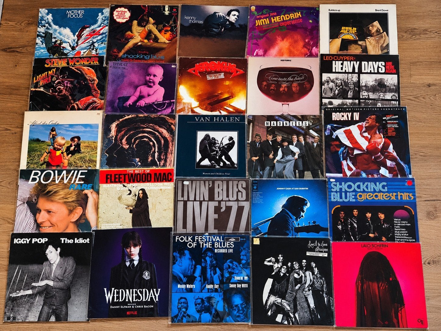collectie van 375 platen verzameling langspeelplaten lp's