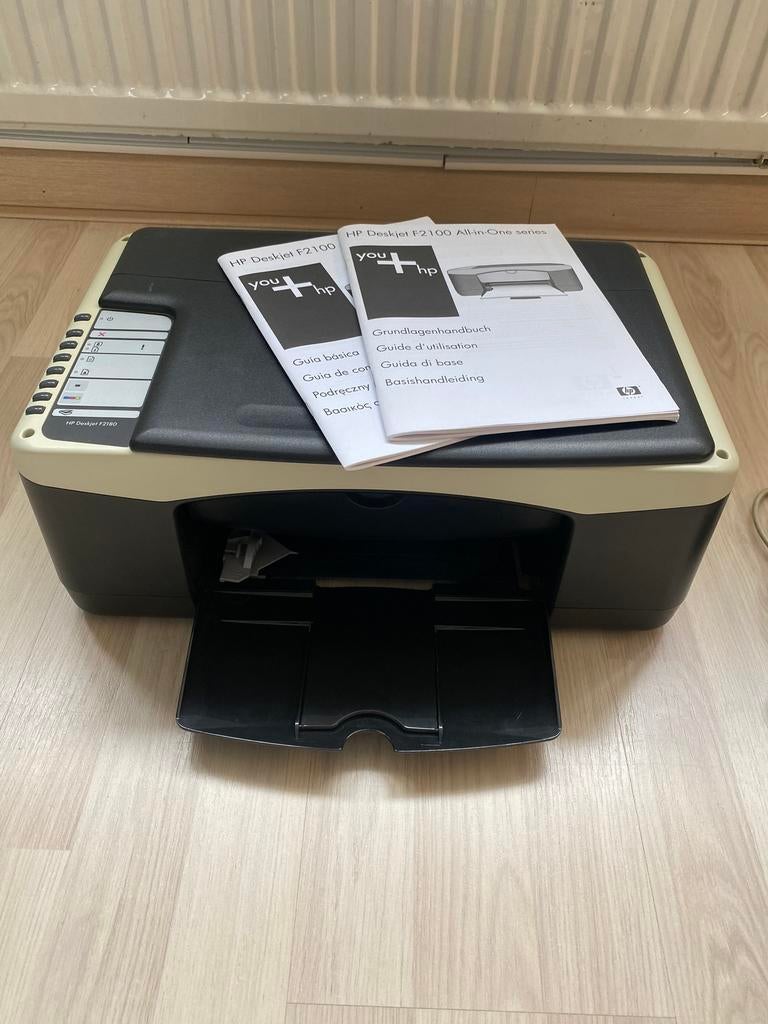 HP Deskjet F2100 All In One Printer, Ophalen, Kleur printen, Gebruikt, Inkjetprinter