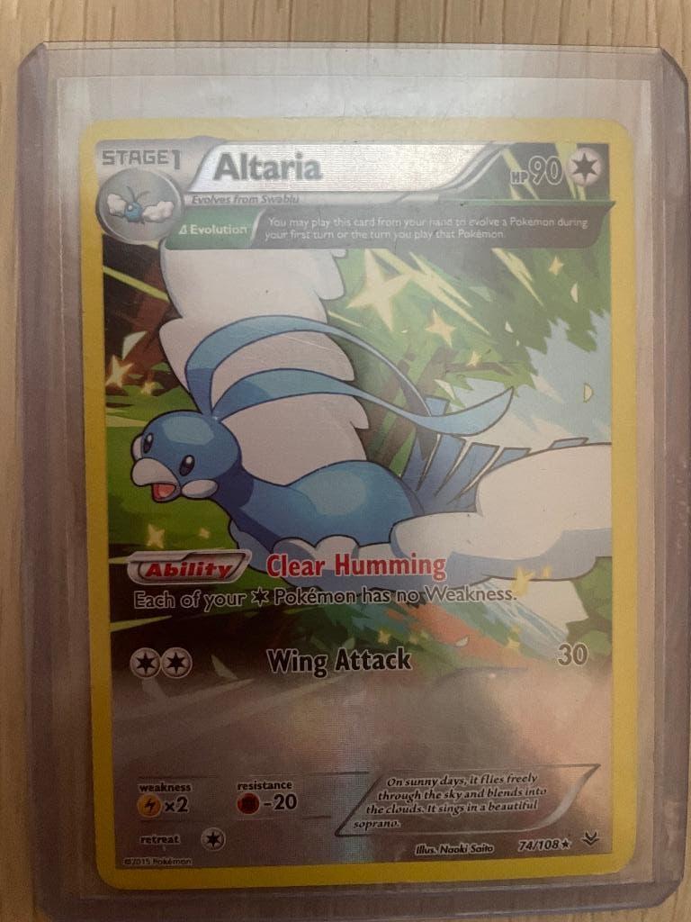 altara/flareon/baltoy/tentacool/nidorano first edition, Hobby en Vrije tijd, Ophalen of Verzenden, Zo goed als nieuw