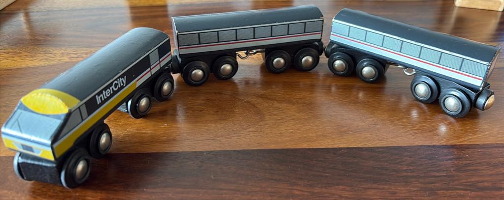 Brio intercity jaren 90, Kinderen en Baby's, Speelgoed | Houten speelgoed, Ophalen of Verzenden