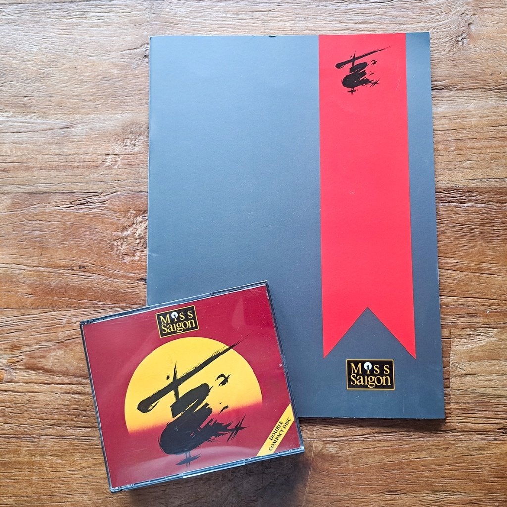 Miss Saigon dubbel-CD en programmaboek, Ballet of Musical, Ophalen of Verzenden, Zo goed als nieuw, Claude-Michel Schönberg