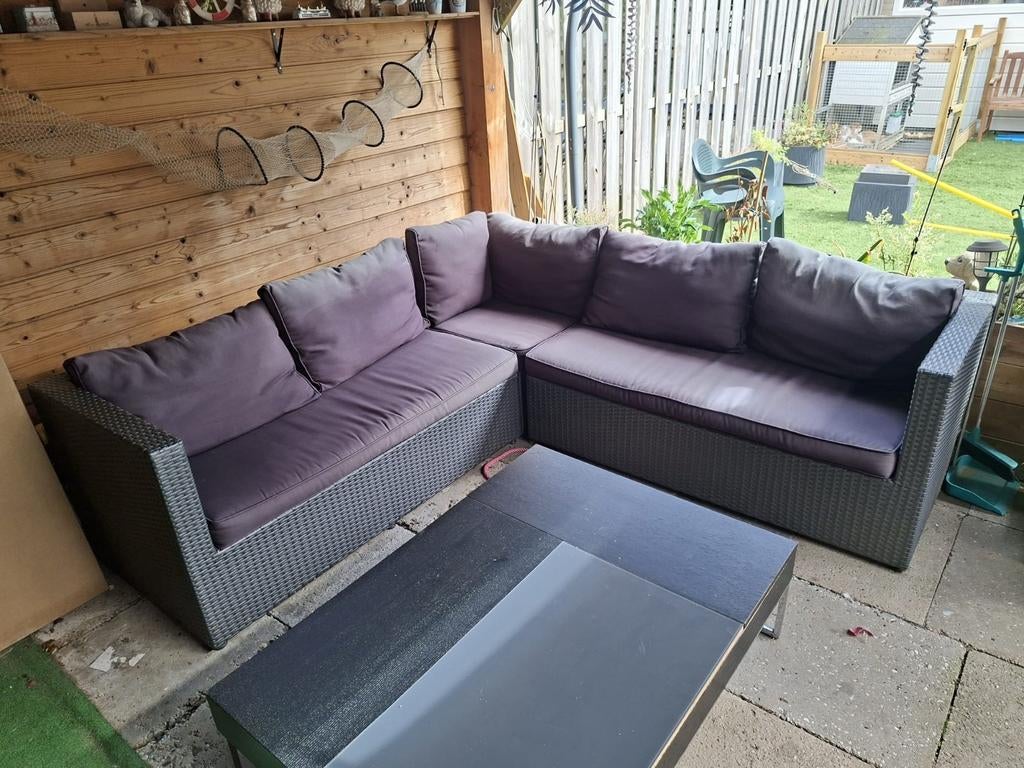Bois Le Duc Loungeset, Tuin en Terras, Ophalen, Zo goed als nieuw, Loungeset