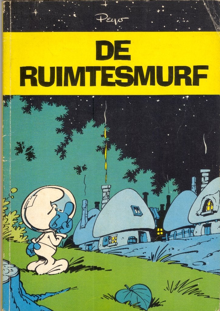 De Ruimtesmurf, Eén stripboek, Ophalen of Verzenden, Gelezen