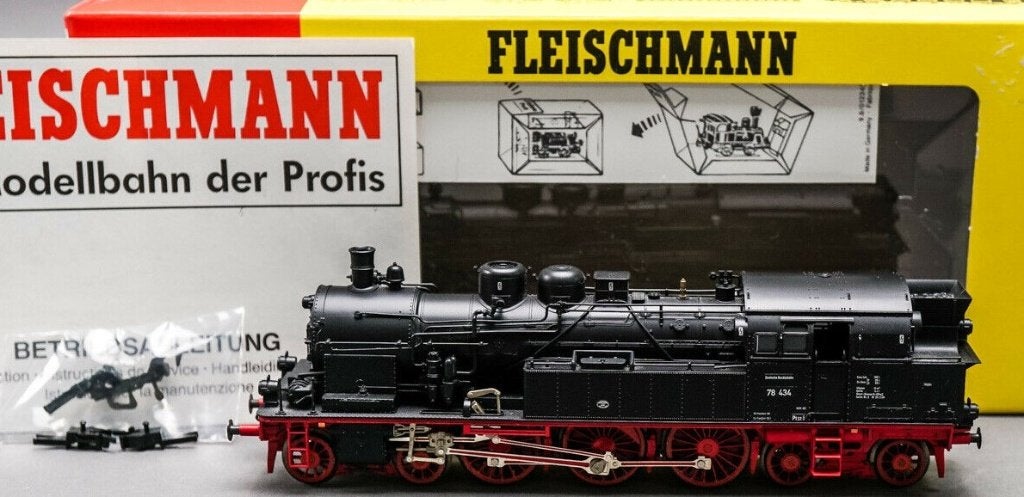 Fleischmann stoomlokomotief BR 78 434 DB analoog, Fleischmann, Nieuw, Ophalen of Verzenden, Analoog