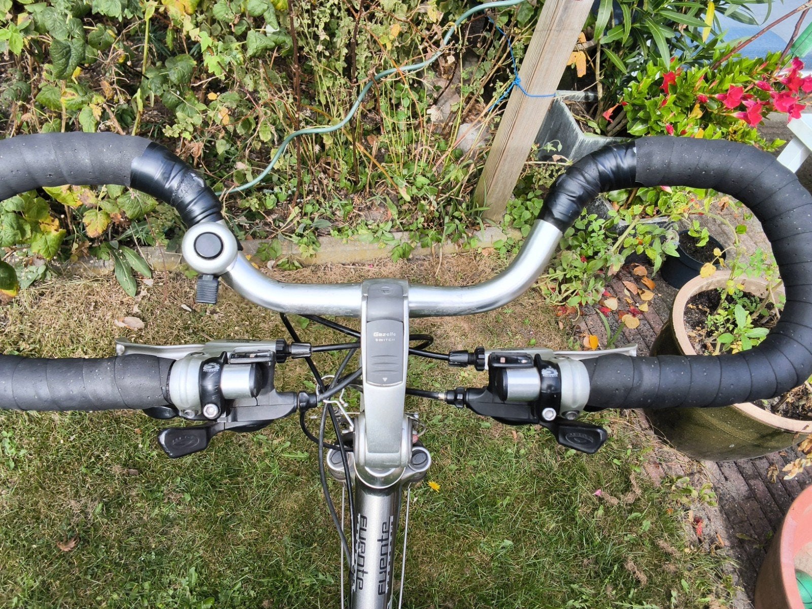 Gazelle Fuente maat 57, 27 versnellingen, deore LX, Ophalen, 28 inch, Gebruikt, Velgrem