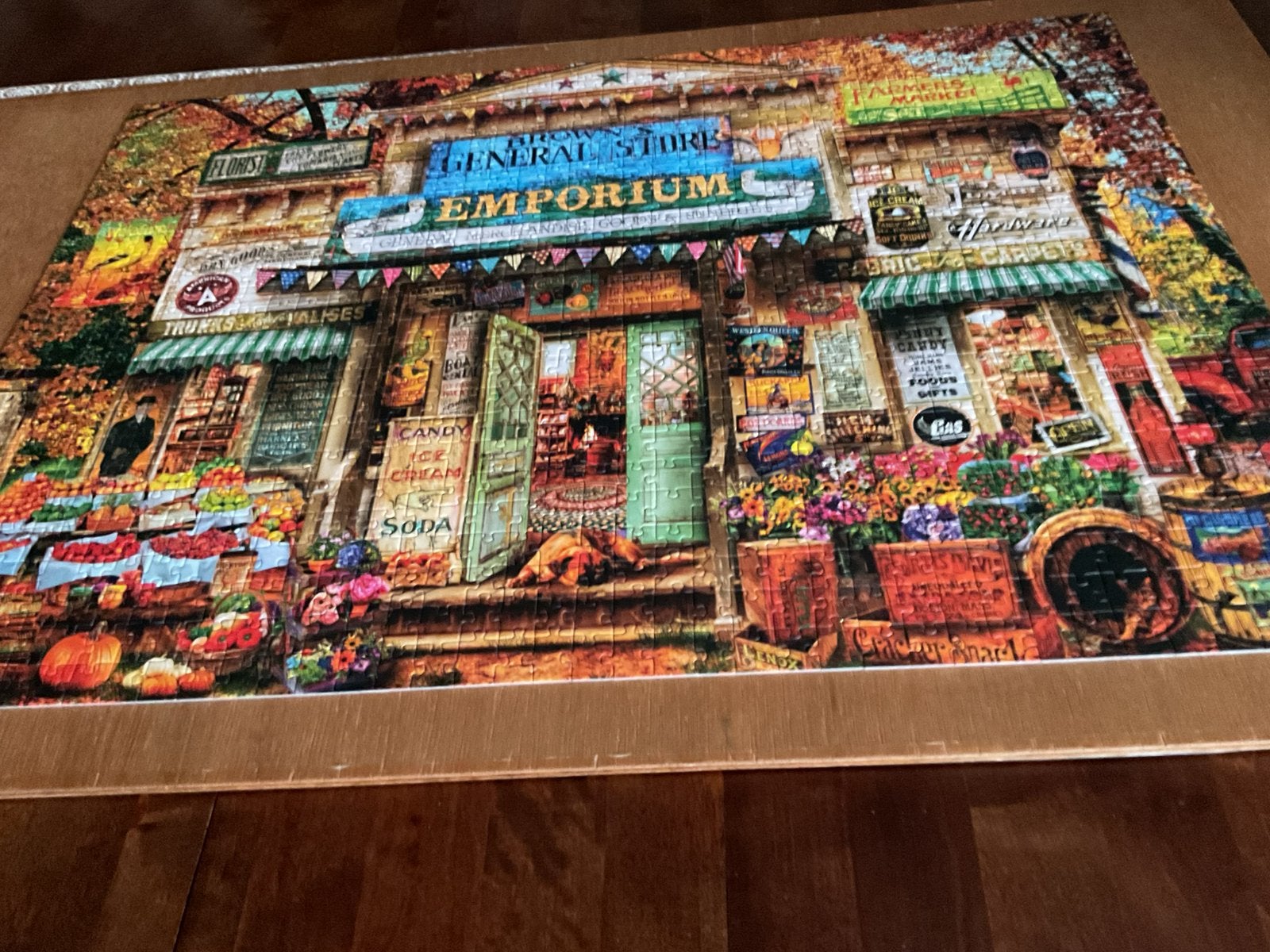 Mooie bluebird puzzel 1000 stukjes, Ophalen of Verzenden, Zo goed als nieuw