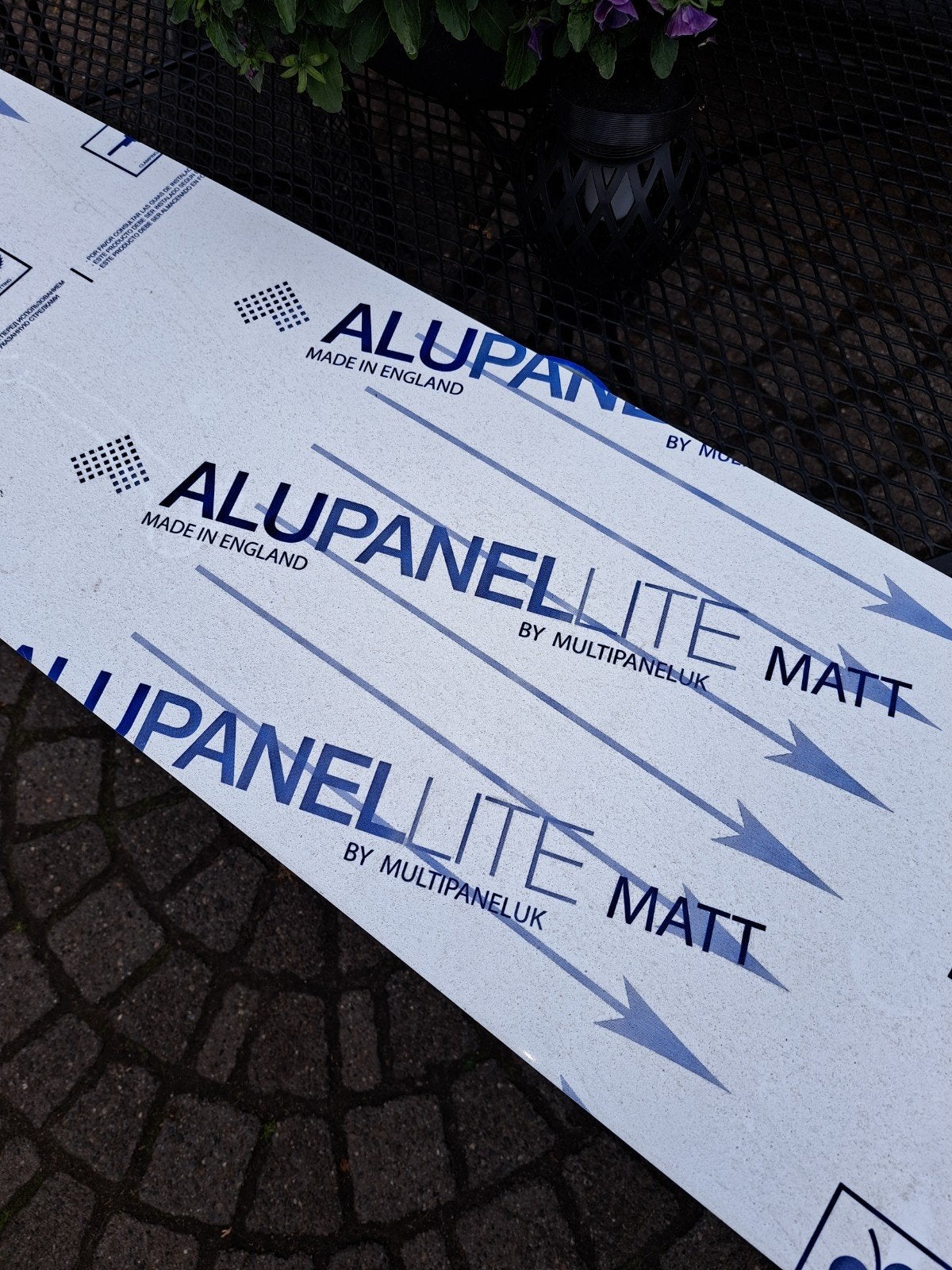 Alupanel/Dibond, Ophalen, Nieuw, Overige materialen, Minder dan 20 mm