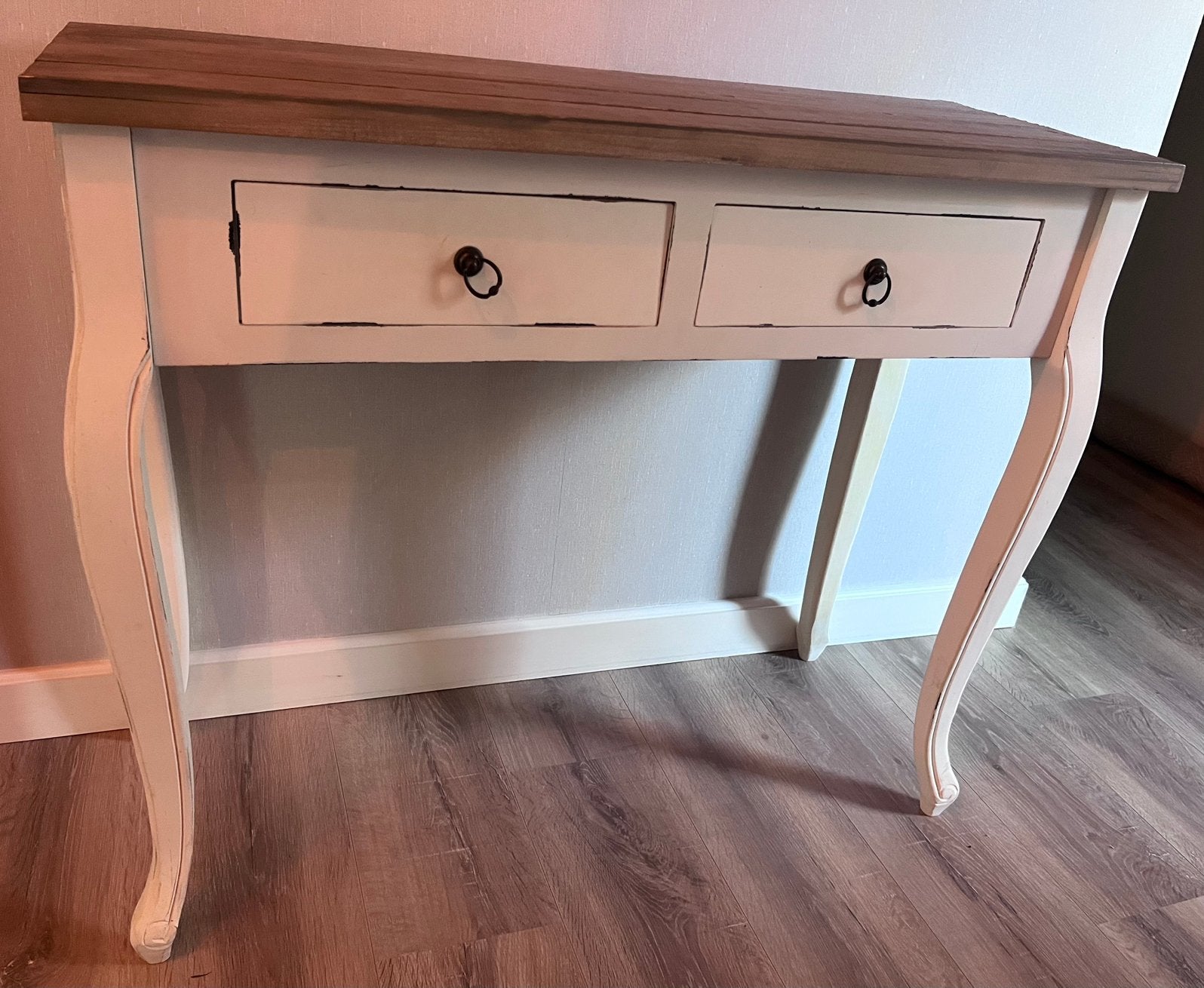 Sidetable brocante look, Huis en Inrichting, Ophalen, Zo goed als nieuw, Brocante, Overige houtsoorten