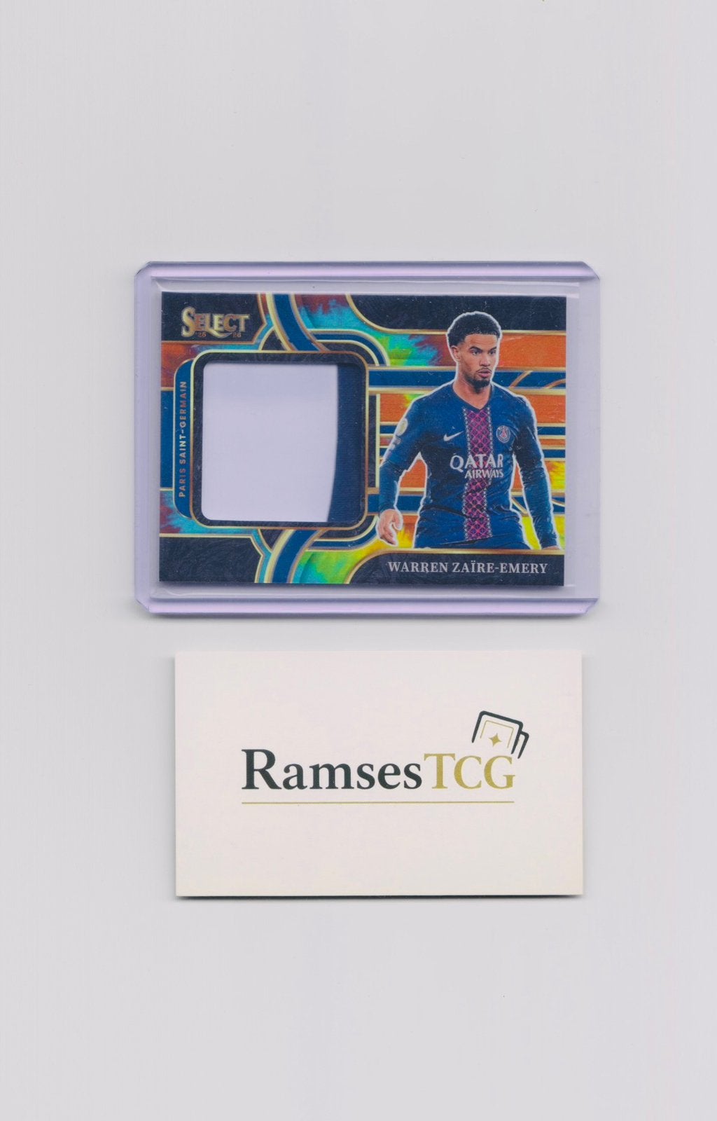 Panini Select  Warren Zaïre-Emery Jumbo Swatches Relic /25, Ophalen of Verzenden, Zo goed als nieuw, Plaatje