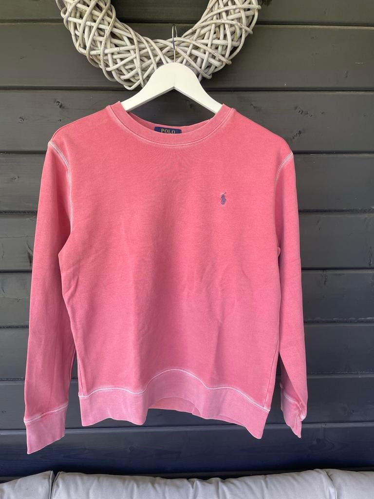 Polo Ralph Lauren sweater roze - Maat L (14-16), Verzenden, Gedragen, Maat 38/40 (M), Roze