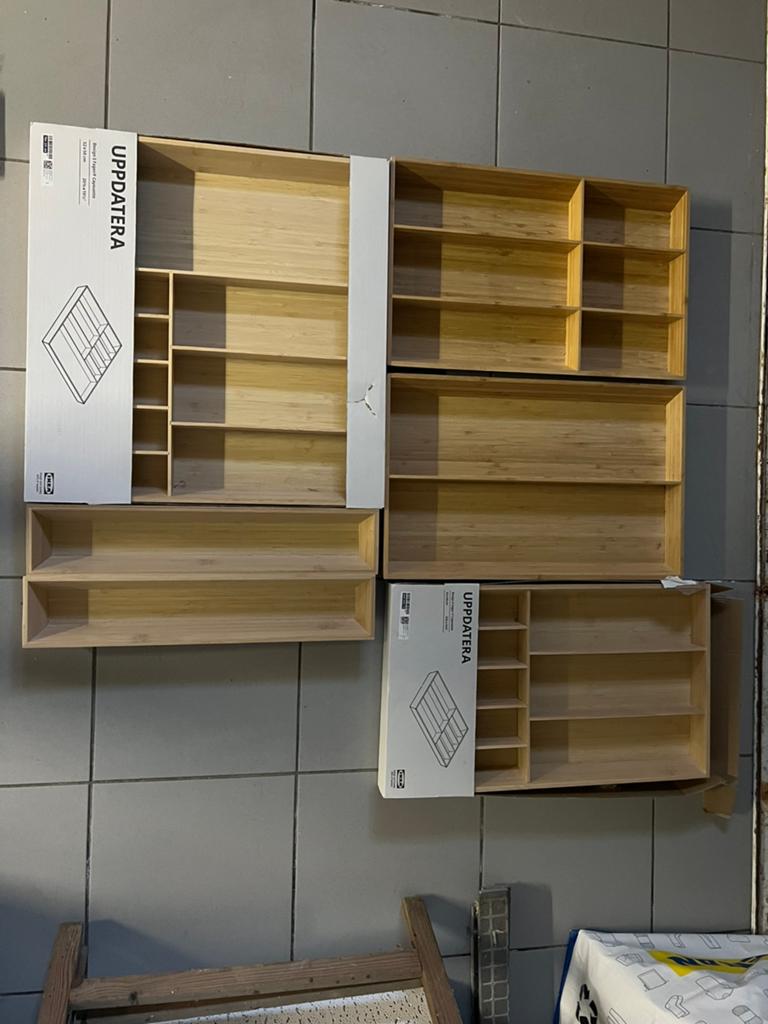 Diverse bestekbakken, Ophalen, Nieuw