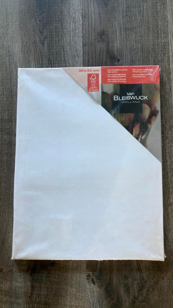 Nieuw bleiswijck canvas, Hobby en Vrije tijd, Schilderen, Ophalen of Verzenden, Zo goed als nieuw, Doek