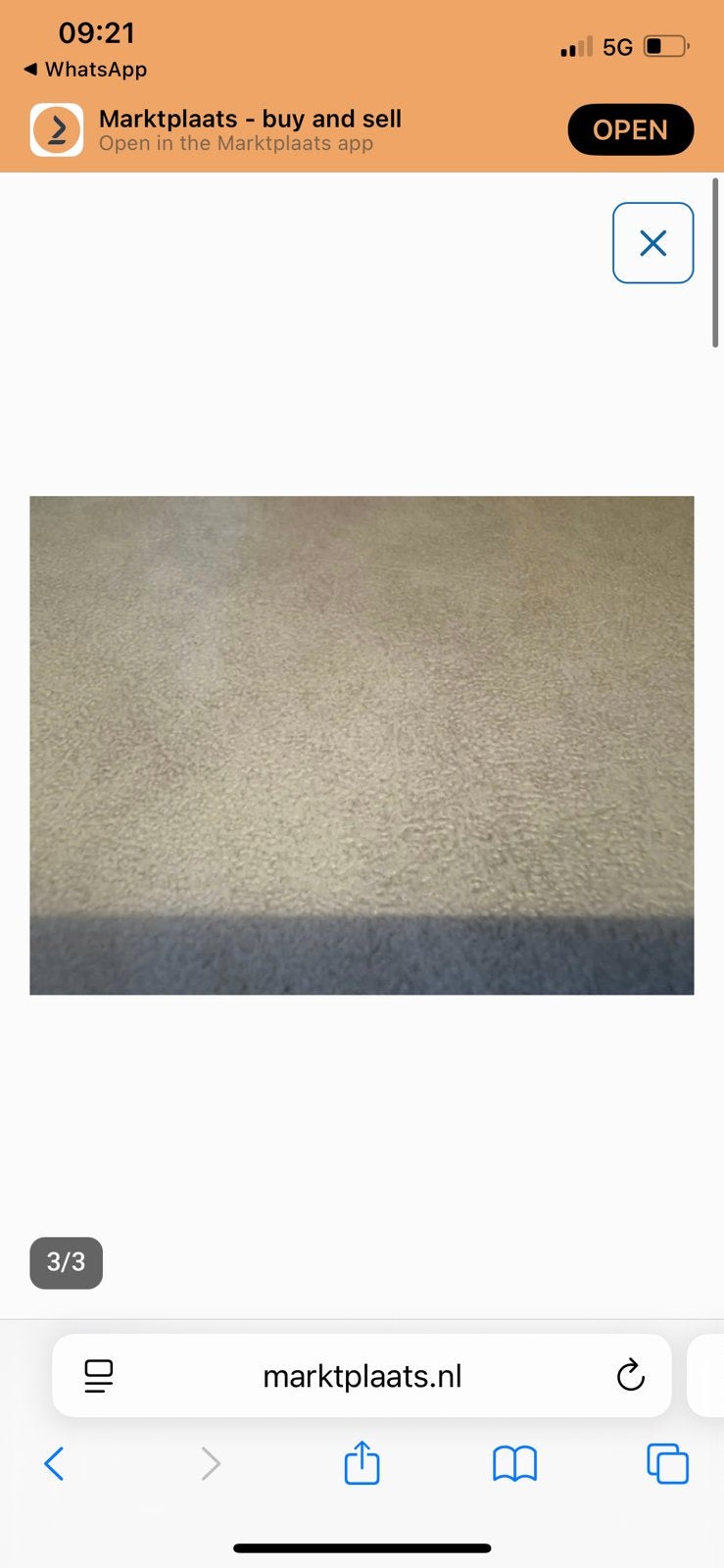 Forbo Allura Flex PVC vloer 87,75 m² White Sand Herbruikbaar, Ophalen, 60 cm of meer, Gebruikt, 10 m² of meer