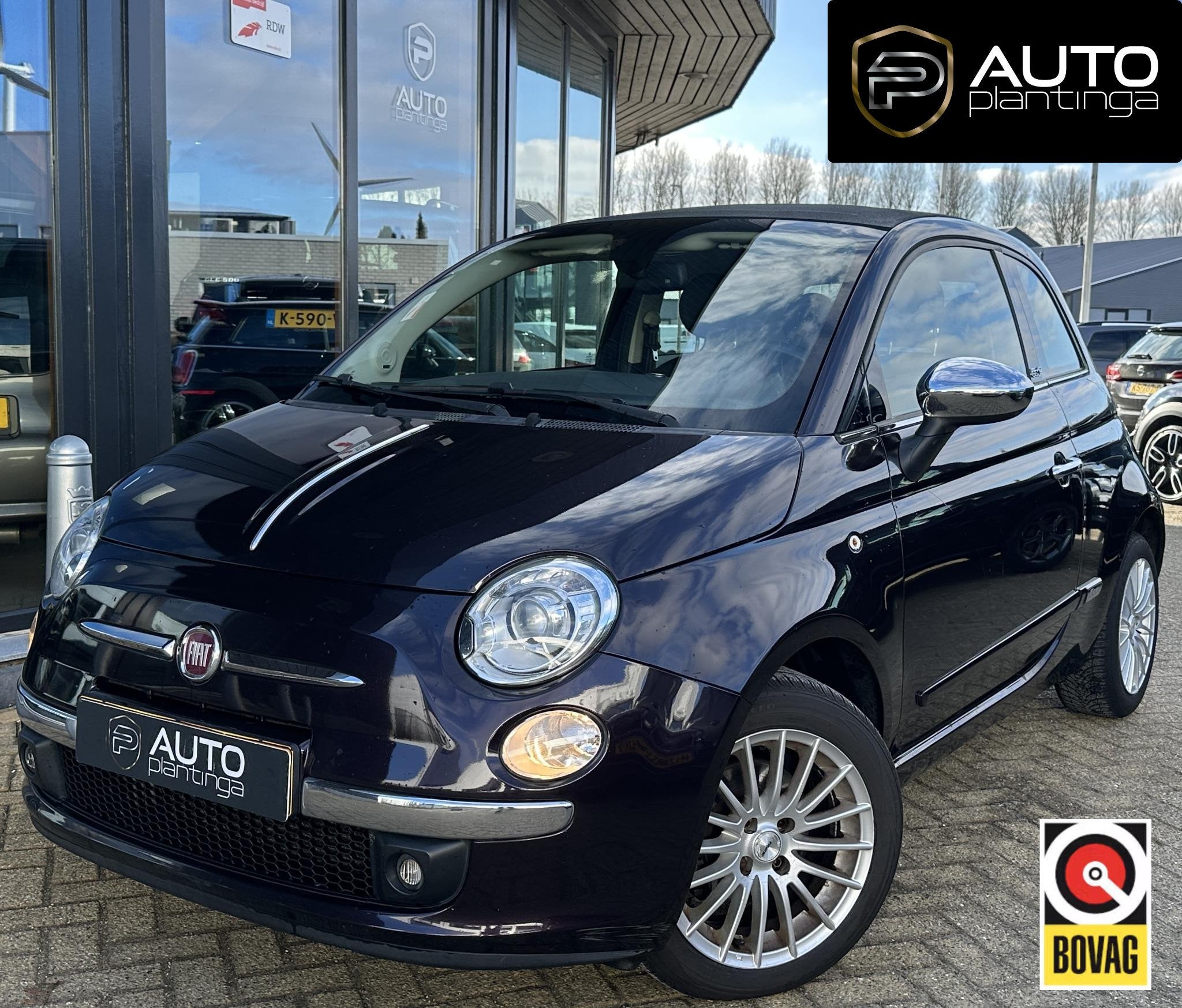 Fiat 500 C 0.9 TwinAir Lounge 86PK | NL AUTO | NIEUW APK | S, Auto's, Fiat, Euro 5, Gebruikt, 31 €/maand, Overige kleuren