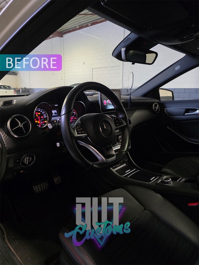 Mercedes A Klasse W176 Sfeerverlichting Ambient Light Inbouw, Ophalen, Info@dvtcustoms.nl, Mercedes-Benz, DVT Customs