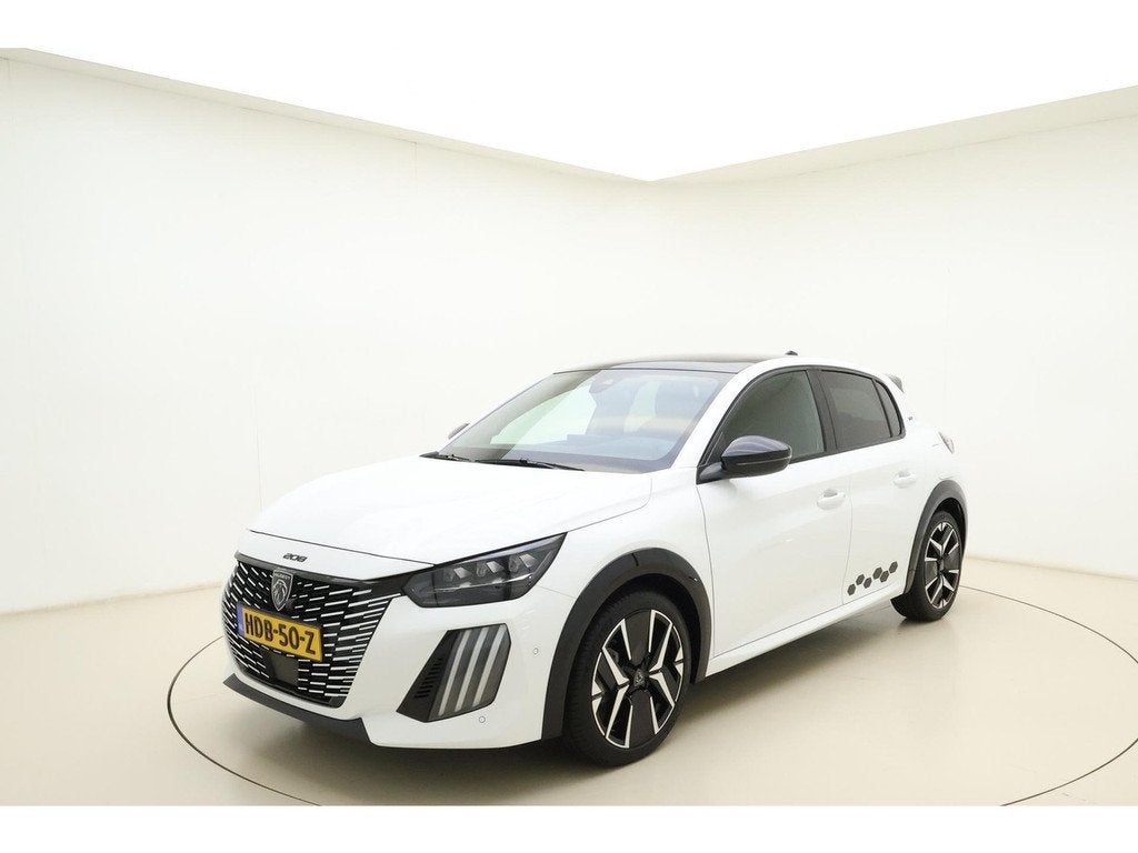 Peugeot 208 1.2 Hybrid 145 e-DCS6 GT | Panorama dak | Alcant, Auto's, Peugeot, Automaat, 145 pk, Gebruikt, 1199 cc