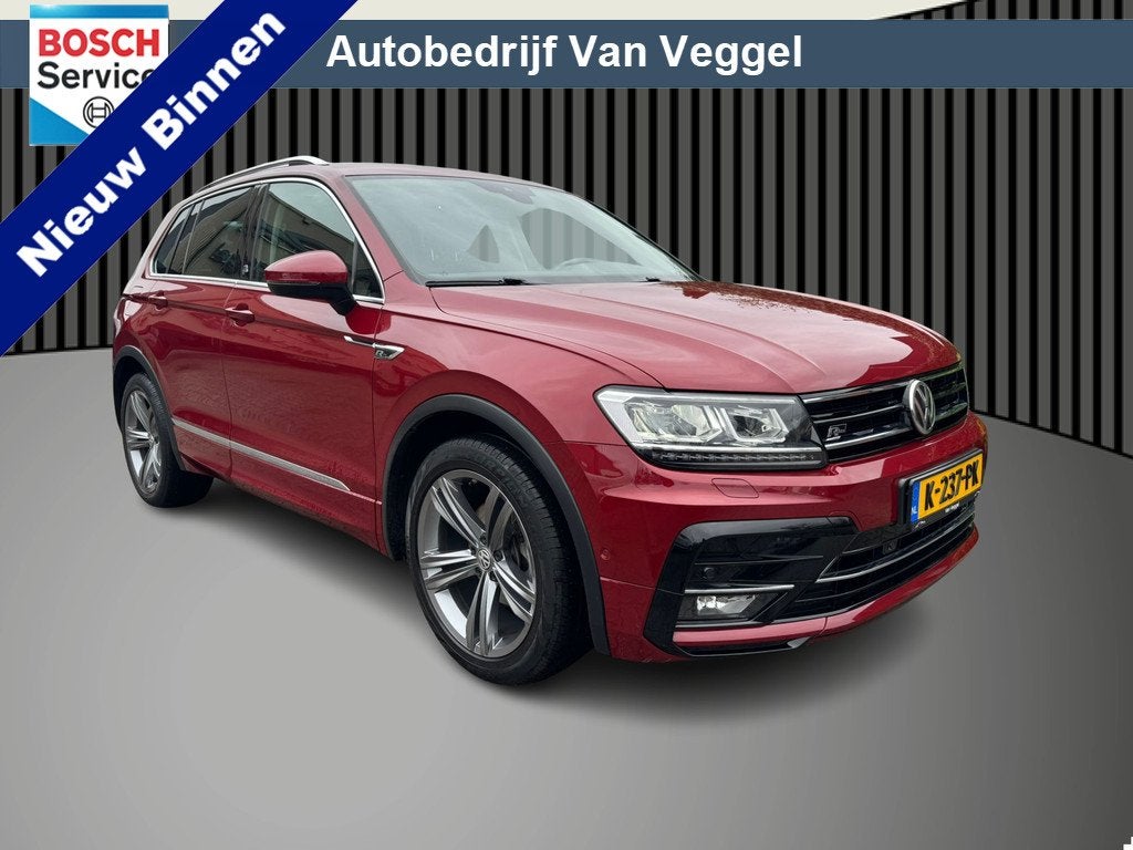 Volkswagen Tiguan 1.4 TSI R Line panorama, virtual cockpit,, Stof, 4 cilinders, 150 pk, SUV of Terreinwagen