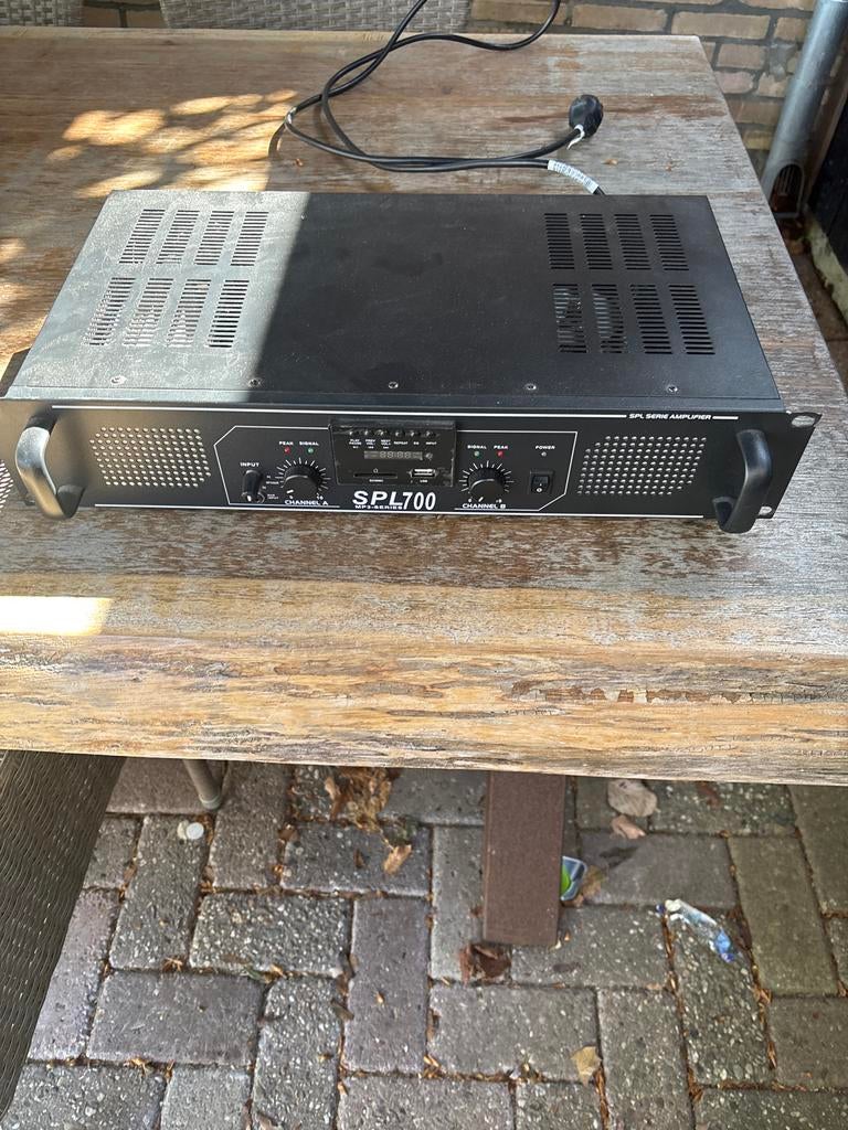 SPL700 Versterker - Krachtige Audio Eindversterker, Overige merken, Gebruikt, Ophalen of Verzenden, 120 watt of meer