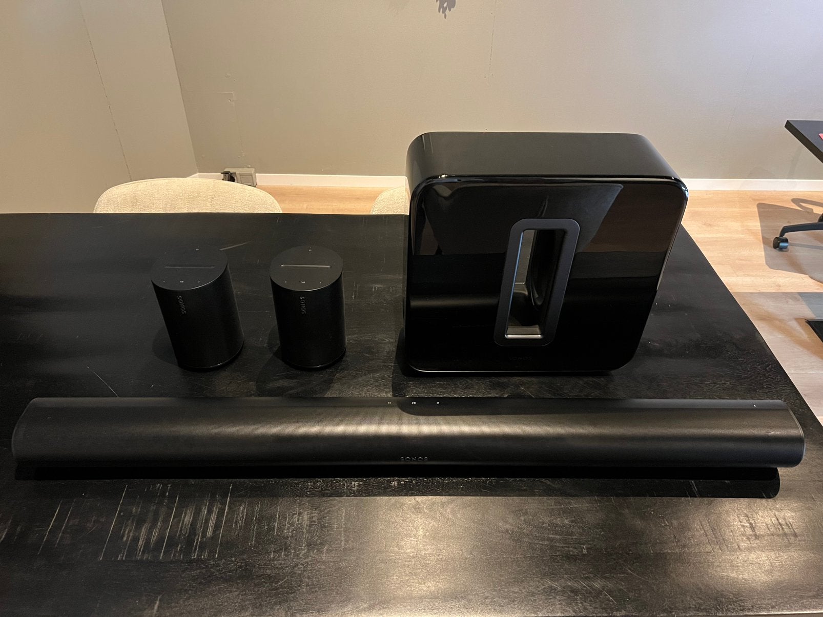 Sonos surround set zwart | 6 maanden garantie!, Audio, Tv en Foto, Home Cinema-sets, Overige merken, Soundbar, 70 watt of meer