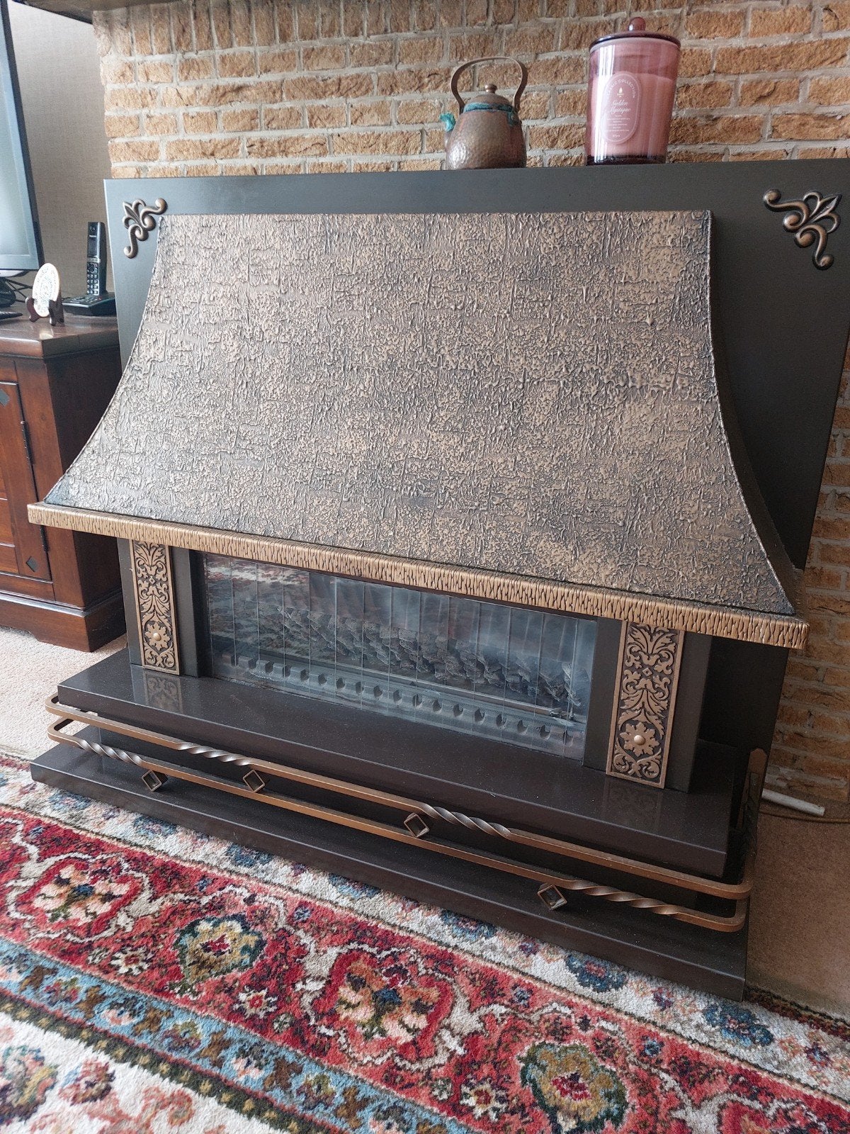 Faber Gashaard - Klassiek Design, Huis en Inrichting, Ophalen, Gebruikt, Inbouwhaard, Gashaard
