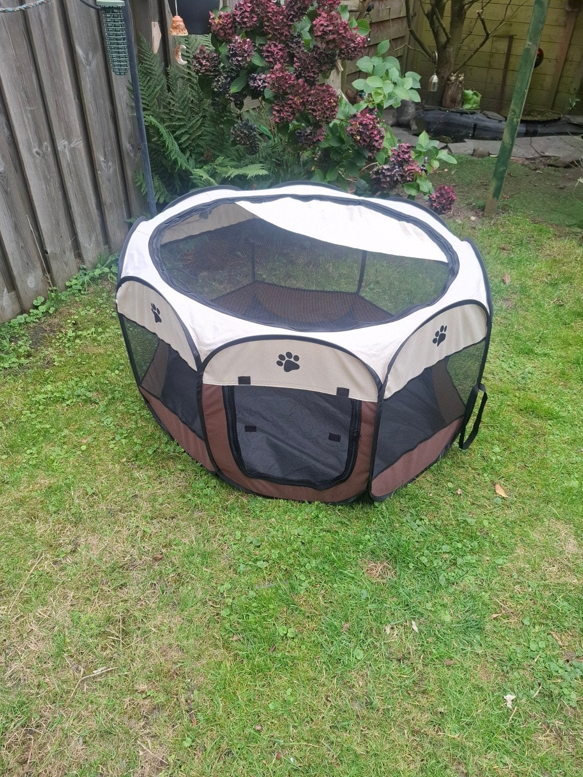 opvouwbare bench, Dieren en Toebehoren, Ophalen, Zo goed als nieuw, Hondenren