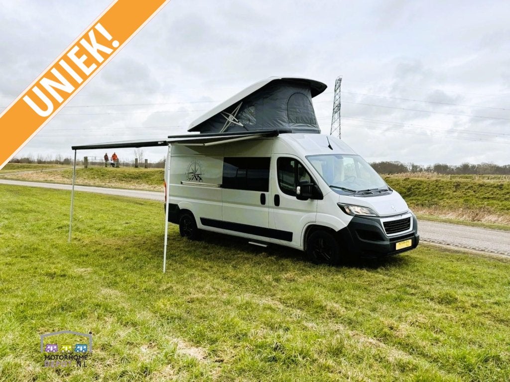 Peugeot Boxer 600, Caravans en Kamperen, Chemisch toilet, Buscamper of Camperbus, Luifel, 6 tot 7 meter