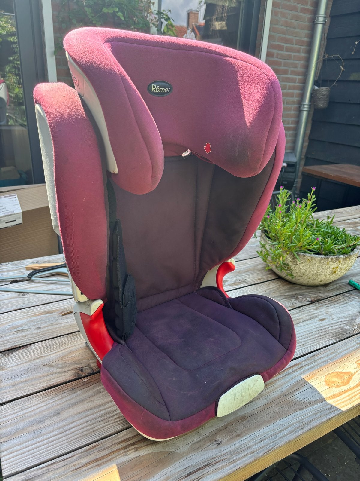 Autostoel Britax Römer KIDFIX XP SICT (15-36 kg), Ophalen, Romer, Autogordel of Isofix, Gebruikt