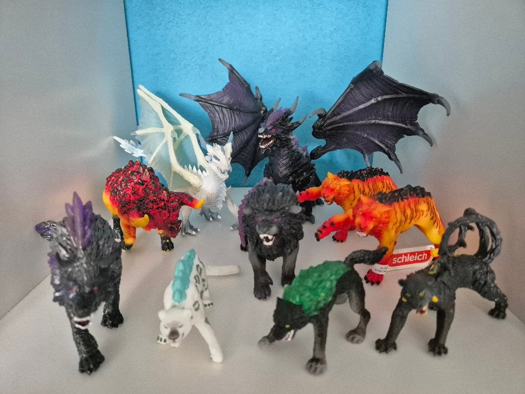 Schleich Eldrador wezens - Grote collectie, Kinderen en Baby's, Speelgoed | Actiefiguren, Ophalen of Verzenden, Gebruikt