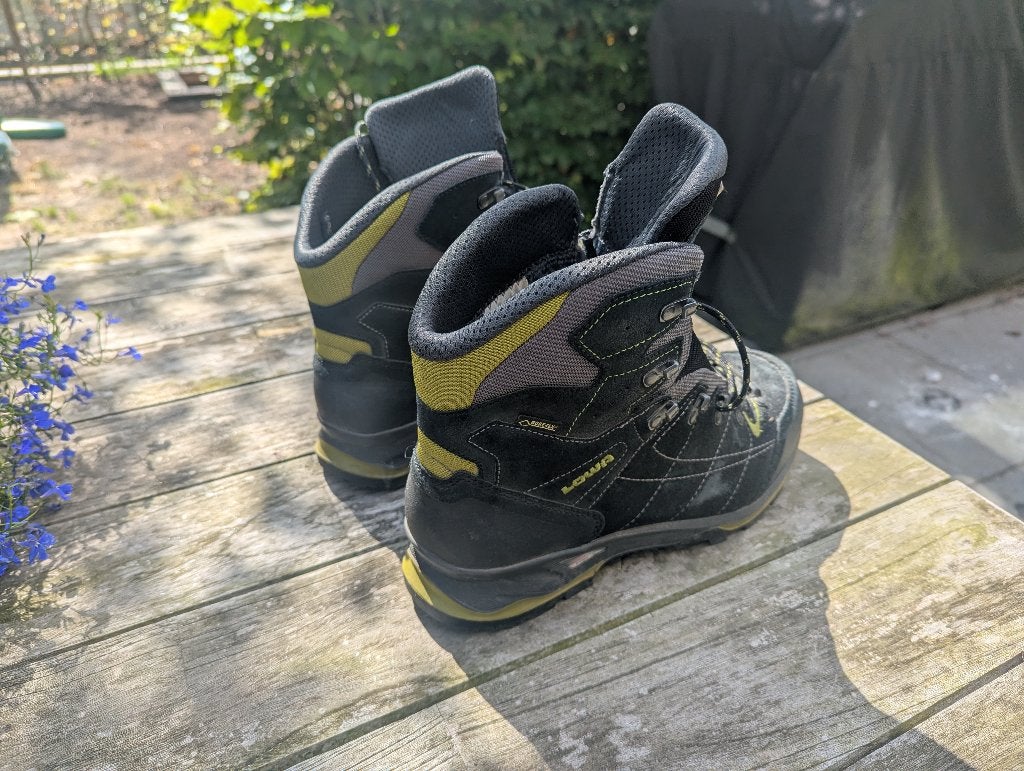 Lowa Vantage GTX MID Heren maat 43,5, Sport en Fitness, Bergsport en Wandelen, Ophalen, Zo goed als nieuw, Schoenen