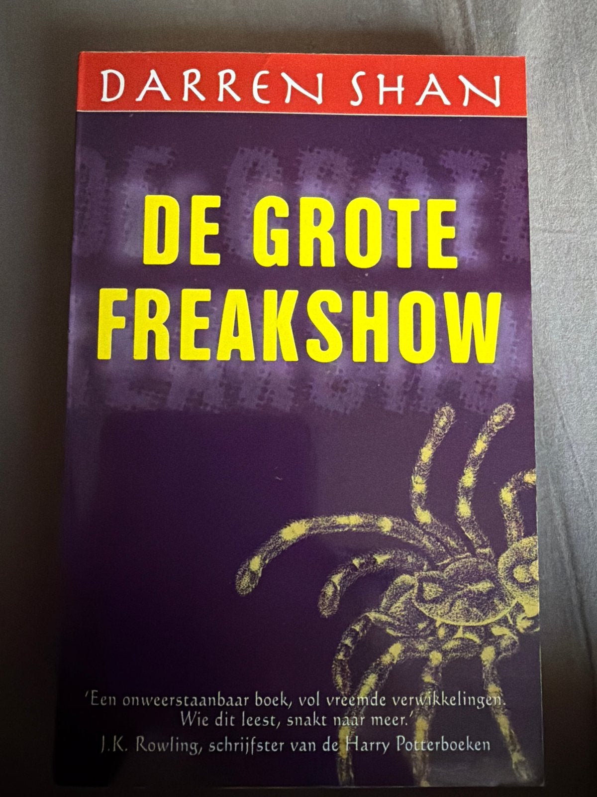 KKK.  D. Shan - De Grote Freakshow, Boeken, Ophalen of Verzenden, Zo goed als nieuw, D. Shan
