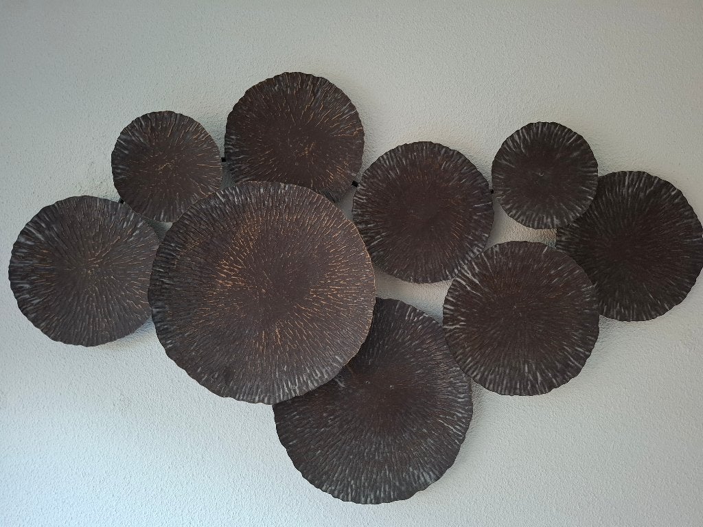 Wanddecoratie, Huis en Inrichting, Woonaccessoires | Wanddecoraties, Ophalen, Metaal, Industrieel, Wandhanger