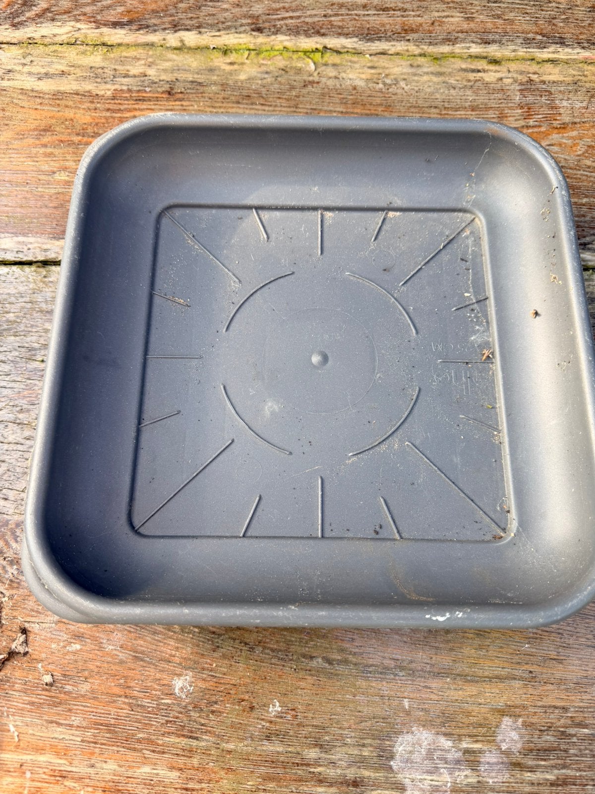 Onderzetters voor bloemvakken, Tuin en Terras, Bloempotten, Ophalen, Kunststof, Rond, Zo goed als nieuw