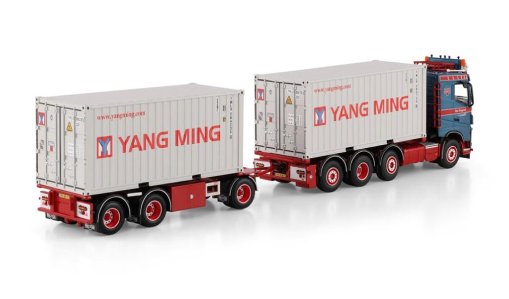 WSI VOLVO FH RENE BURGGRAAF CONTAINER TRANSPORT, Hobby en Vrije tijd, ., Nieuw, Ophalen of Verzenden, .