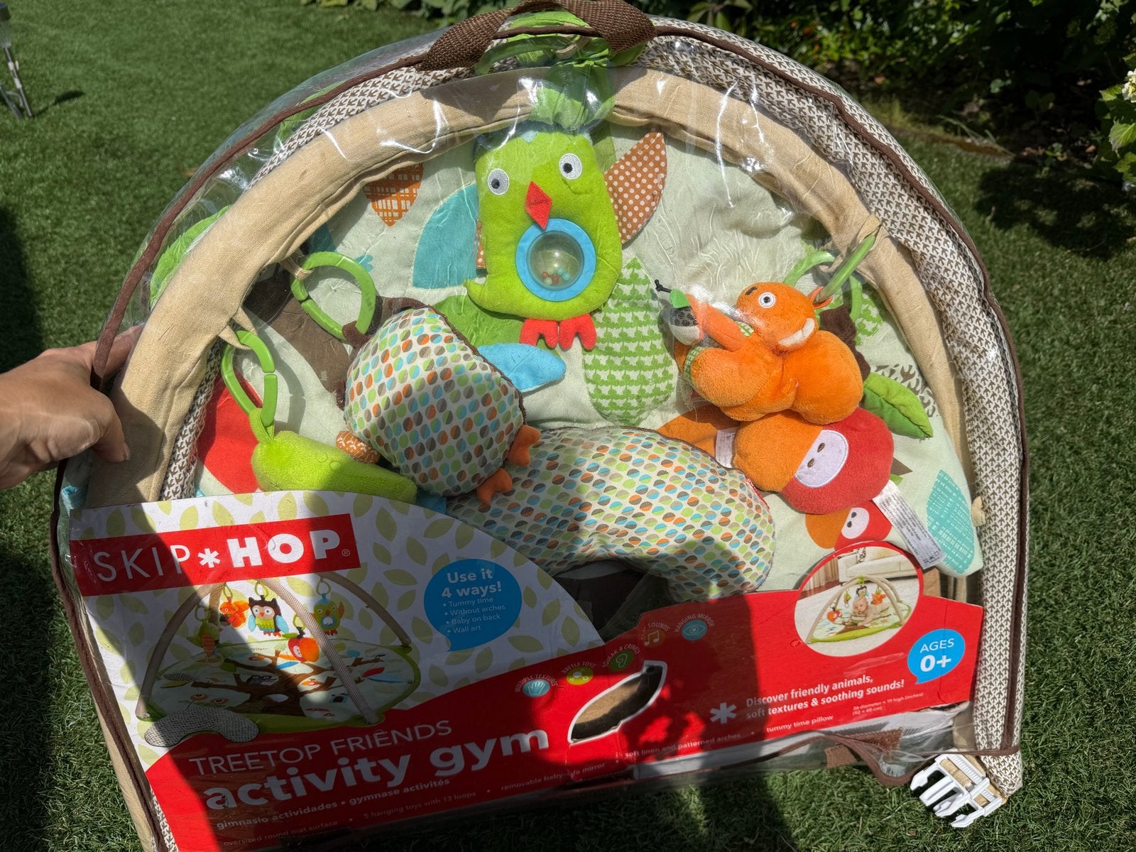 Skip Hop Treetop Friends Activity Gym Babygym Speelkleed, Kinderen en Baby's, Speelgoed | Babyspeelgoed, Ophalen, Gebruikt, Babygym