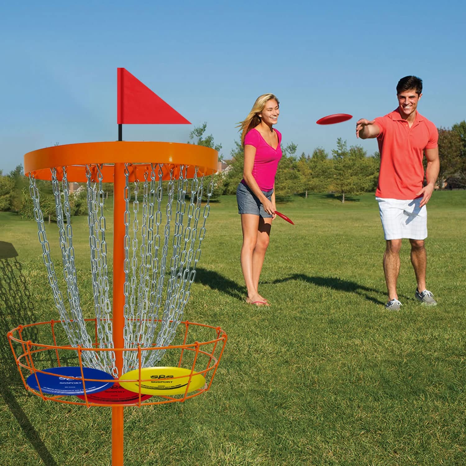 frisbeekorf, Ophalen, Zo goed als nieuw