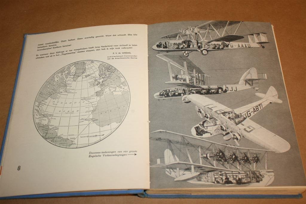 Boek: Wij Vliegen - Maree, Geerligs - 1936, Gebruikt, Schaalmodel, N.v.t., N.v.t.