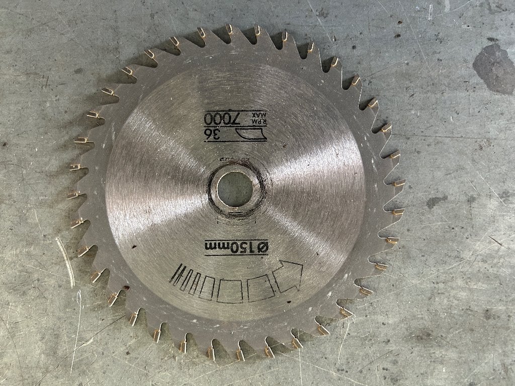 te koop cirkel zaagbladen, Doe-het-zelf en Verbouw, Gereedschap | Zaagmachines, Ophalen, Gebruikt, 70 mm of meer, Overige typen